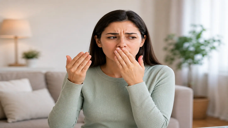 بوی بد دهان (Halitosis) و علت‌های دهانی/غیر دهانی در اصفهان